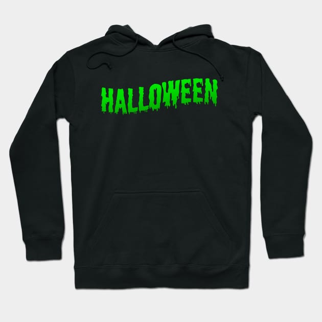 Green Halloween Hoodie by Widmore